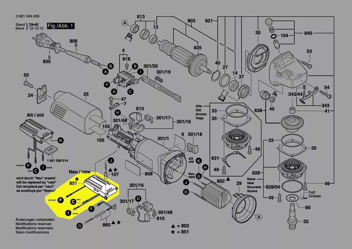 Régulateur de vitesse réf. 1 607 233 292 BOSCH